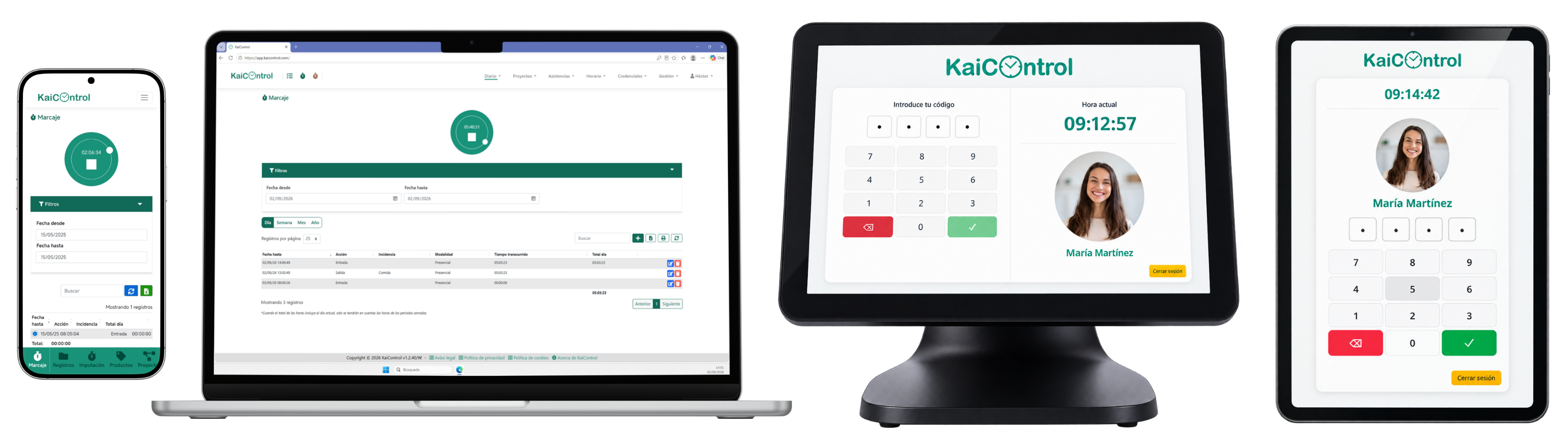 Aplicación KaiControl