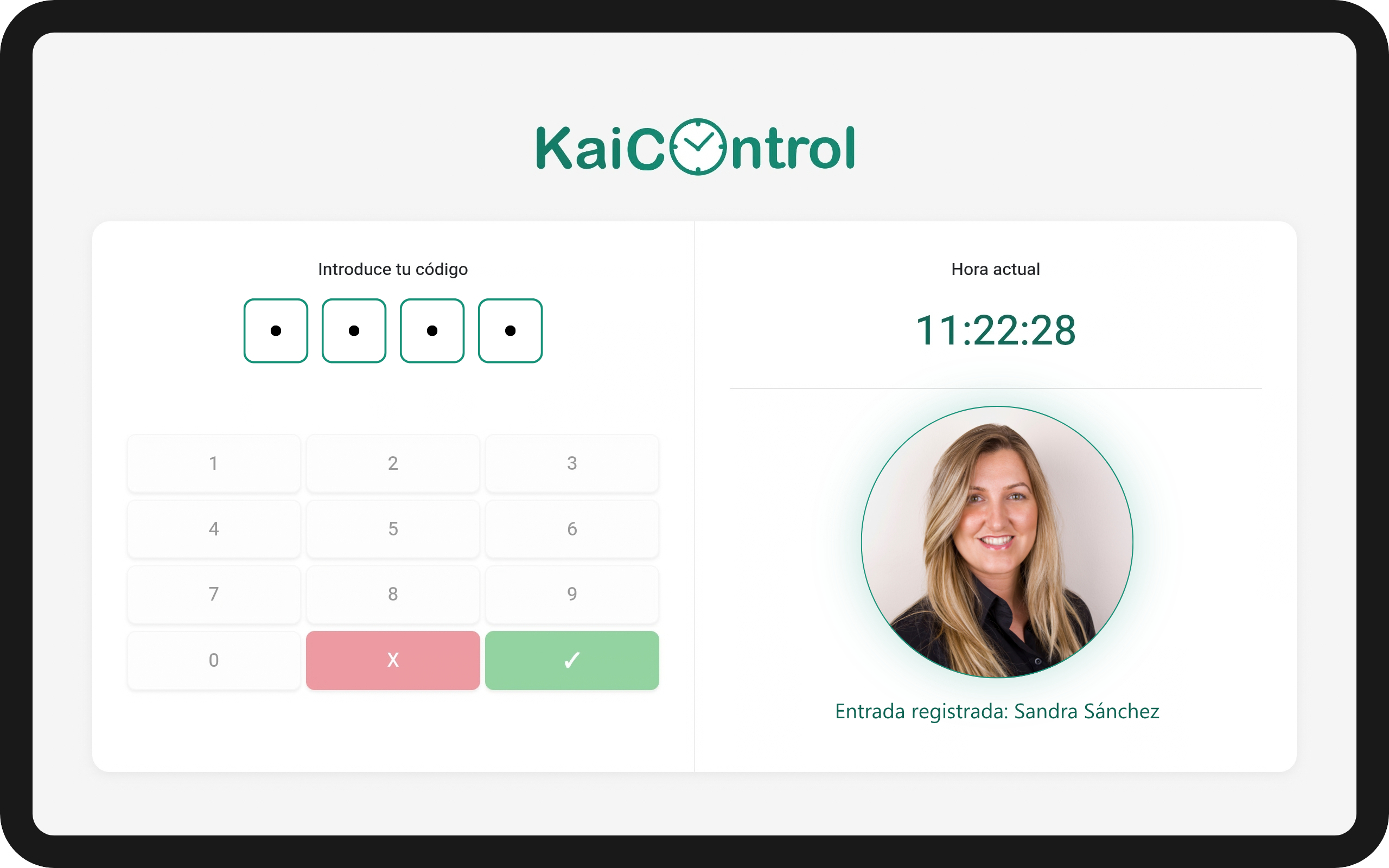 Aplicación KaiControl